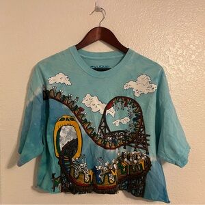 Liquid Blue Grateful Dead Cut Off T-Shirt